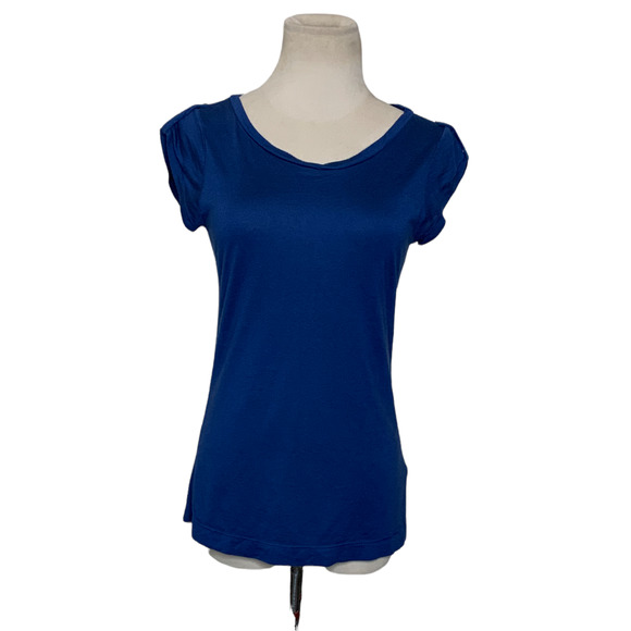 Jodi Arnold for The Limited short sleeves blue tee size small - Picture 1 of 8